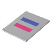 ANDROGYNISCHER STOLZ NOTIZBLOCK (Rotiert)