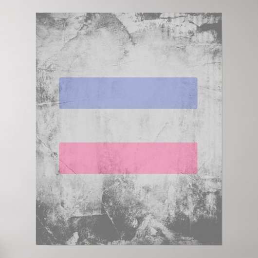 ANDROGYNISCHER STOLZ POSTER (Vorne)