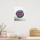 ANDROGYNISCHES MEDAILLON POSTER (Küche)
