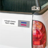 ANDROGYNISCHES STOLZ-MUSTER AUTOAUFKLEBER (Auf Lkw)