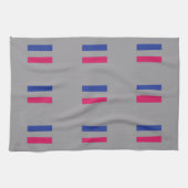 ANDROGYNISCHES STOLZ-MUSTER GESCHIRRTUCH (Horizontal)