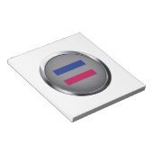 ANDROGYNOUS MEDALLION NOTIZBLOCK (angewinkelt)