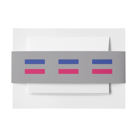 ANDROGYNOUS PRIDE EINLADUNGSBANDEROLE (Vorderseite Beispiel)