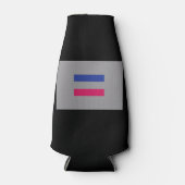 ANDROGYNOUS PRIDE FLAG FLASCHENKÜHLER (Vorderseite)