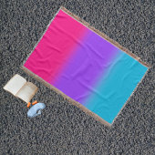 Androgynous Pride Gradient - Geschenk für Androgyn Decke