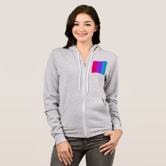 Androgynous Pride Gradient - Geschenk für Androgyn Hoodie (Vorne ganz)