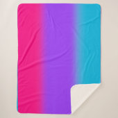 Androgynous Pride Gradient - Geschenk für Androgyn Sherpadecke (Vorderseite)