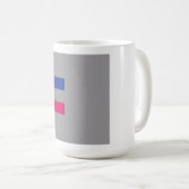 Androgynous Pride Kaffeetasse (VorderseiteRechts)
