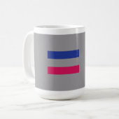 Androgynous Pride Kaffeetasse (Vorderseite Links)
