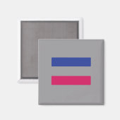ANDROGYNOUS PRIDE MAGNET (Vorderseite/Rückseite)