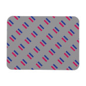 ANDROGYNOUS PRIDE PATTERN MAGNET (Horizontal)