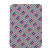 ANDROGYNOUS PRIDE PATTERN MAGNET (Vertikal)