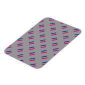 ANDROGYNOUS PRIDE PATTERN MAGNET (Linke Seite)