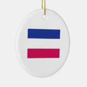 ANDROGYNOUS-SYMBOL KERAMIKORNAMENT (Rechts)