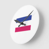 ANDROGYNOUS-SYMBOL RUNDE WANDUHR (Winkel)
