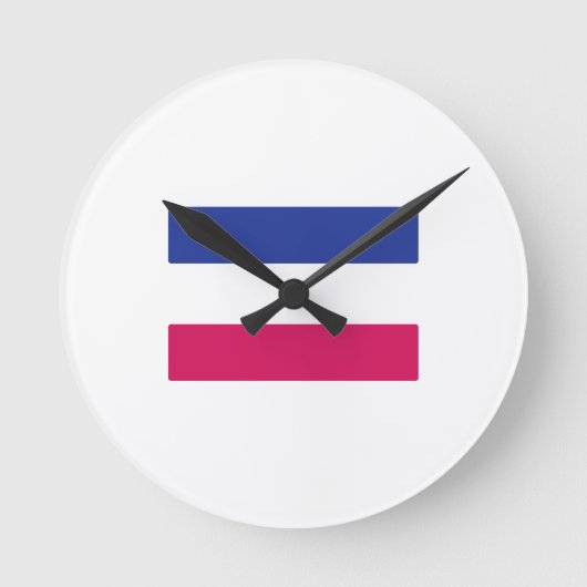 ANDROGYNOUS-SYMBOL RUNDE WANDUHR (Vorderseite)