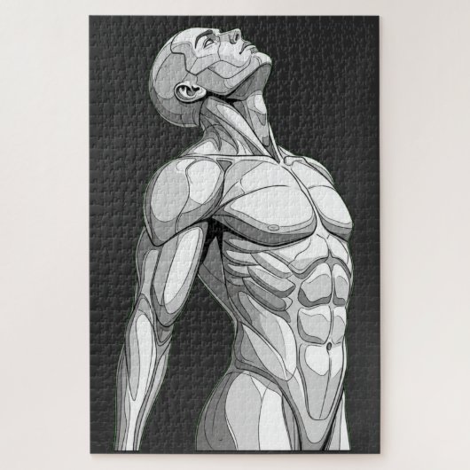 Android Anatomy: 1014 Piece Cyborg Puzzle (Vertikal)