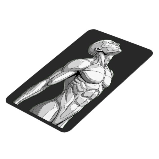 Android Anatomy: Cyborg Flexible Magnet (Linke Seite)