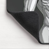 Android Anatomy: Futuristic Cyborg Mousepad (Ecke)