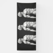 Android Anatomy: Male Cyborg Giant Wall Banner (Vertikal)