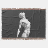 Android Anatomy - Premium Cozy Fleece Blanket Decke (Vorderseite)