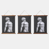 Android Anatomy: Triple Cyborg Tapestry Set Wandteppich Mit Holzrahmen (Dreifach)