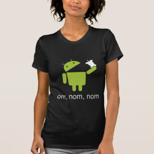 Android > Apfel (dunkles Shirt) T-Shirt