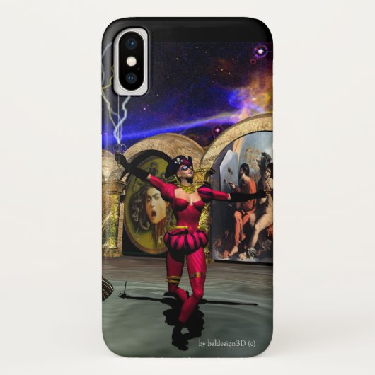 ANDROID BALLET, Science Fiction Case-Mate iPhone Hülle (Rückseite)