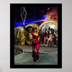 ANDROID BALLET, Science Fiction Poster