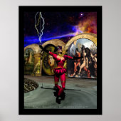 ANDROID BALLET, Science Fiction Poster (Vorne)