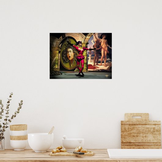 ANDROID BALLET, Science Fiction Poster (Küche)