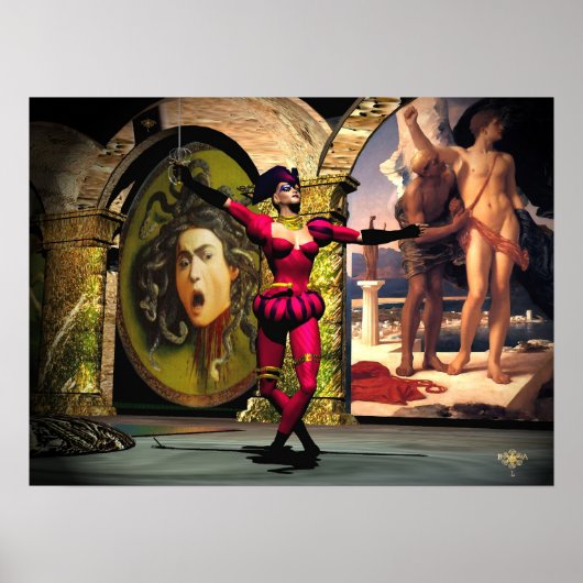 ANDROID BALLET, Science Fiction Poster (Vorne)