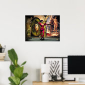 ANDROID BALLET, Science Fiction Poster (Heimbüro)