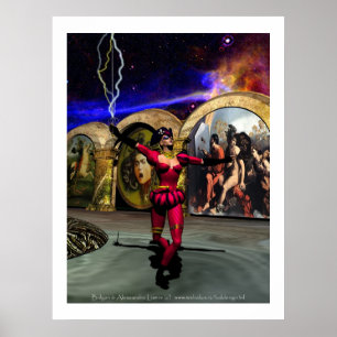 ANDROID BALLET, Science Fiction Poster