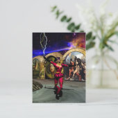 ANDROID BALLET, Science Fiction Postkarte (Stehend Vorderseite)