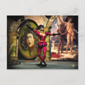 ANDROID BALLET, Science Fiction Postkarte (Vorderseite)