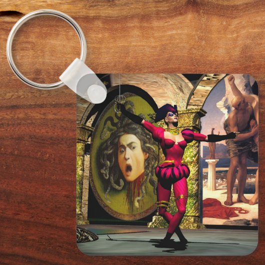 ANDROID BALLET, Science Fiction Schlüsselanhänger (Vorderseite)