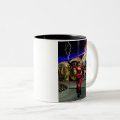 ANDROID BALLET, Science Fiction Zweifarbige Tasse (VorderseiteRechts)