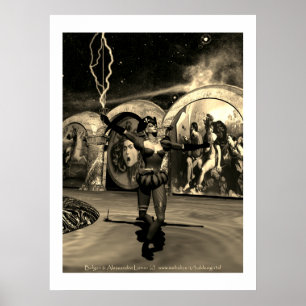 ANDROID BALLETT , Science Fiction Poster