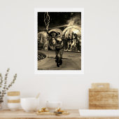 ANDROID BALLETT , Science Fiction Poster (Küche)