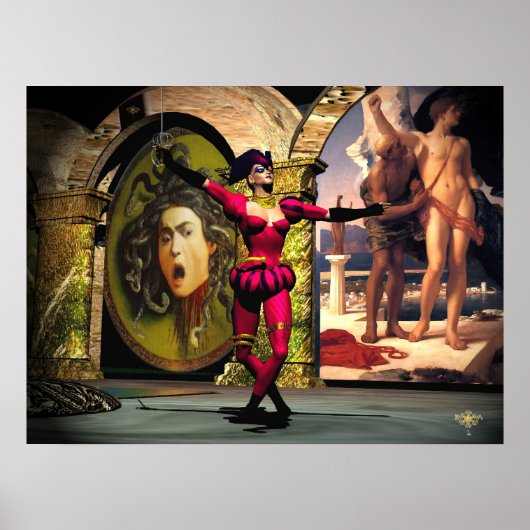 ANDROID BALLETT, Science Fiction Poster (Vorne)