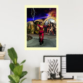 ANDROID BALLETT, Science Fiction Poster (Heimbüro)
