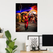 ANDROID BALLETT, Science Fiction Poster (Heimbüro)