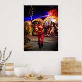 ANDROID BALLETT, Science Fiction Poster (Küche)