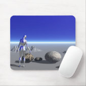 Android-Blue-Planet Mousepad (Mit Mouse)