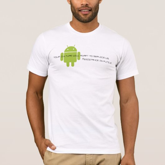 Android-borg T-Shirt (Vorderseite)