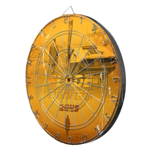 Android Dreams 2049 Dartscheibe (Vorderseite rechts)