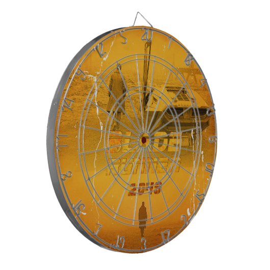 Android Dreams 2049 Dartscheibe (Vorderseite Links)