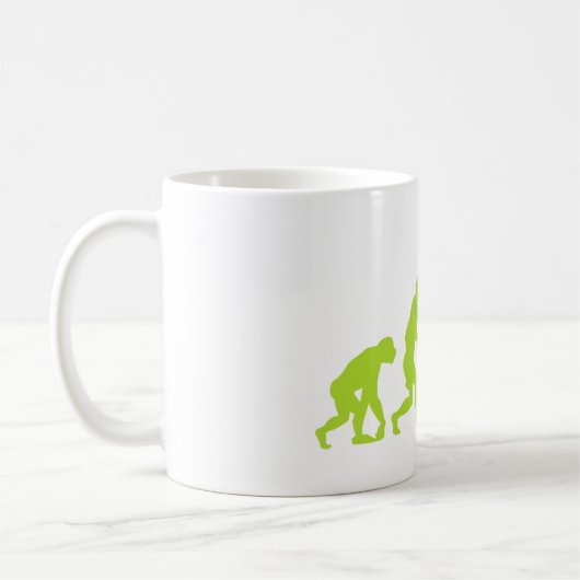 Android-Evolution Kaffeetasse (Links)