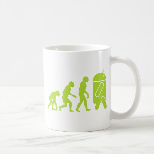 Android-Evolution Kaffeetasse (Rechts)